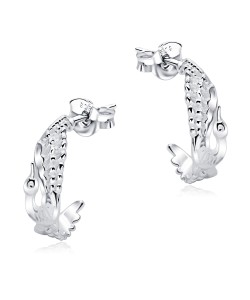 Silver Stud Earring STS-6004